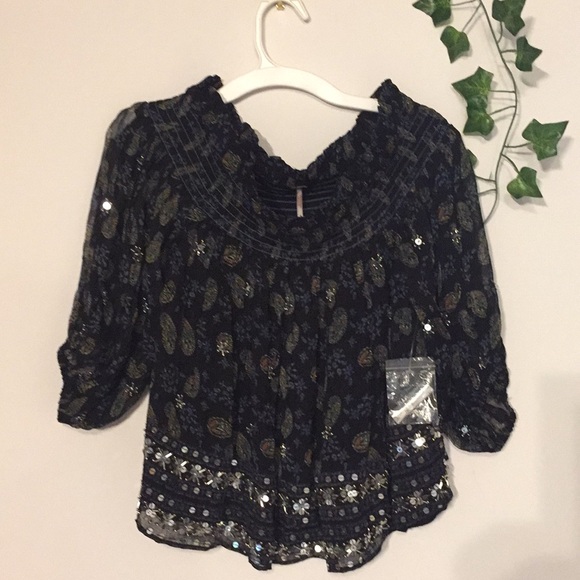 XSOLDXFree People Age Of Aquarius Top - Picture 11 of 15